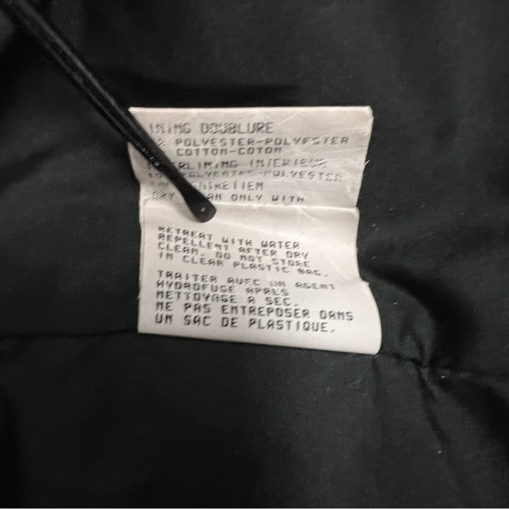 Bogner Vintage Ski Snow Jacket Black Embroidered Size 8/Medium Winter Puffer - Picture 12 of 12